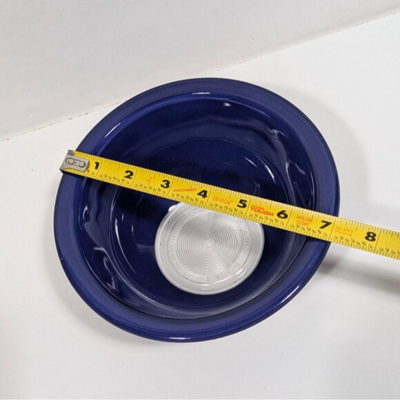 Pyrex 322 Blue Mixing Bowl 1L Glass Kitchenware Vintage Collectible - Picture 3 of 14